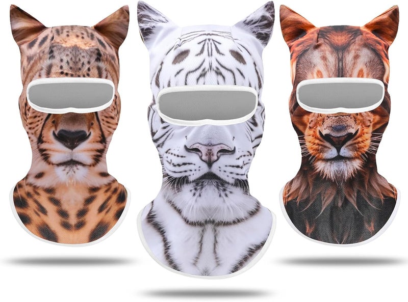 Cutewing Balaclava Mask 3D Print Full Face Mask Cooling Neck Gaiter Sun Protection Face Cover Mask Windproof Ski Mask - Image 1